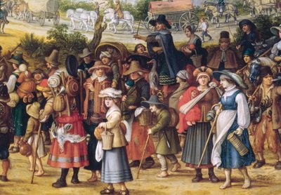 War Scene (detail) by Sebastian Vrancx